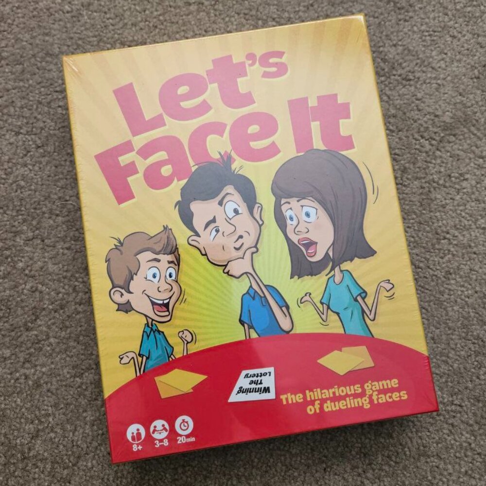 Let's Face It - Board Game - New‎ Sealed